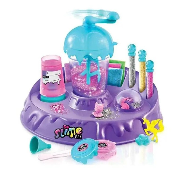 FABRYKA SLIME GLUTY DUŻY ZESTAW BROKAT SOSLIME FABRYKA DO ROBIENIA GLUTÓW