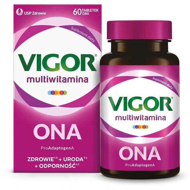 VIGOR Multiwitamina ONA dla kobiet 60 tabletek