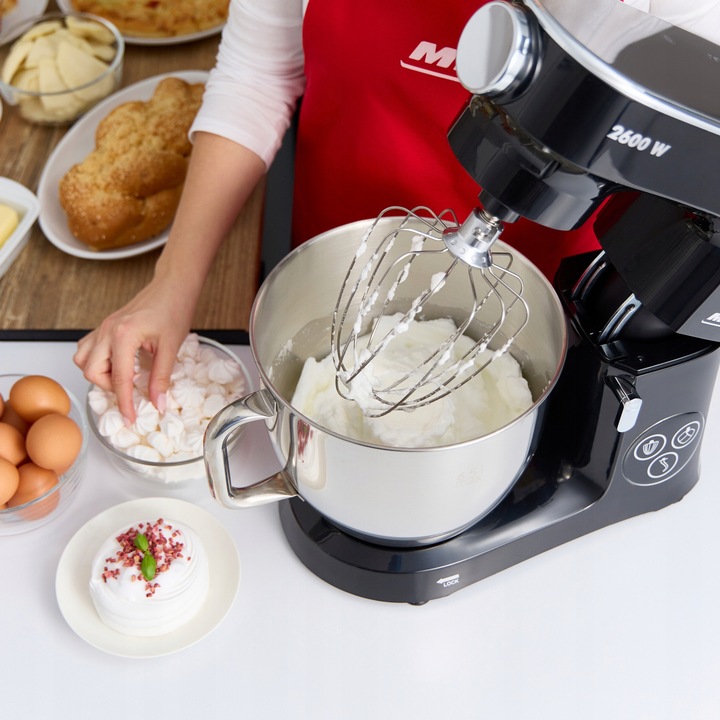 Robot planetarny kuchenny duża moc MPM MRK-22 2600 W