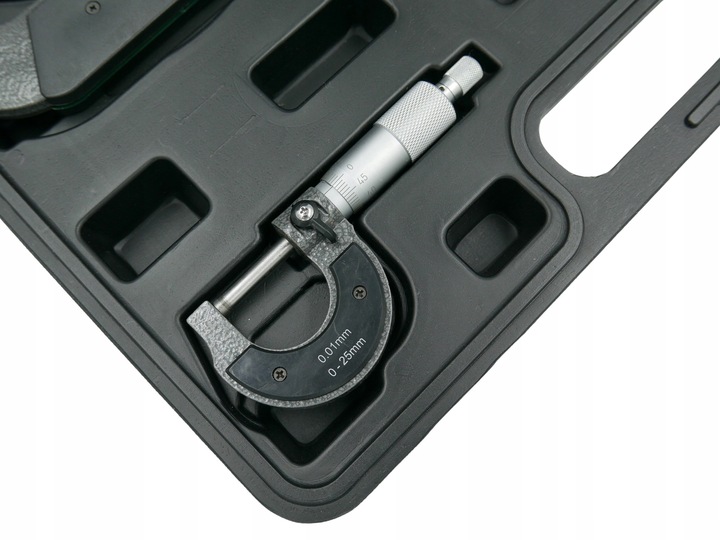 MIKROMETRY 0-100 mm ZESTAW 4x MIKROMETR ZEWNĘTRZNY