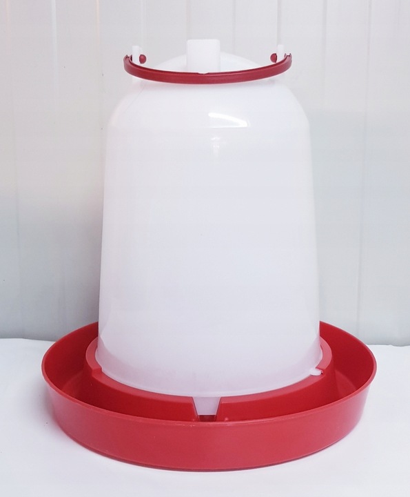 Zestaw dla drobiu POIDŁO 6L + KARMNIK 6KG DLA DROBIU KACZEK GĘSI KUR