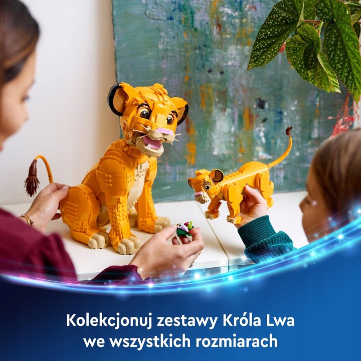 LEGO Disney 43243 Lwiątko Simba z Króla Lwa Prezent
