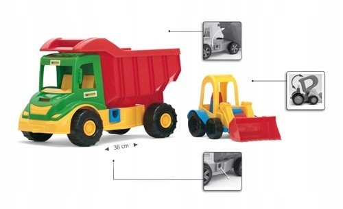 Wader 32210 Multi Truck z buggy spychacz