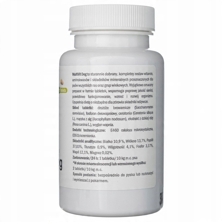 Multivit Witaminy Minerały dla Psa Pokusa 120 tab