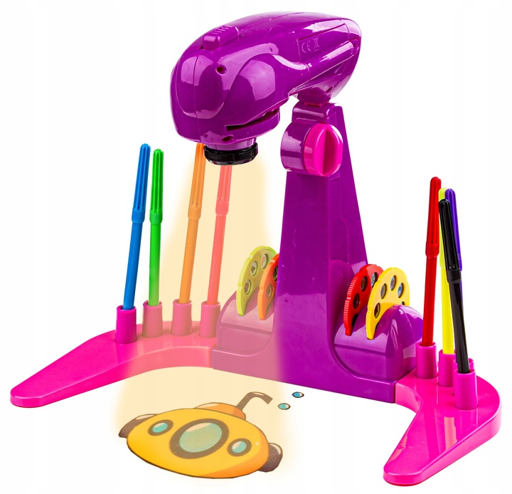 RZUTNIK PROJEKTOR do Rysowania 32 Slajdy Mazaki