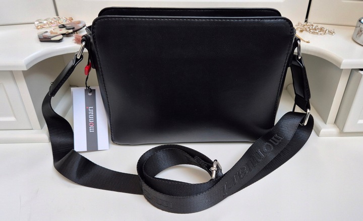 TOREBKA NA RAMIĘ LISTONOSZKA MONNARI PASEK LOGO