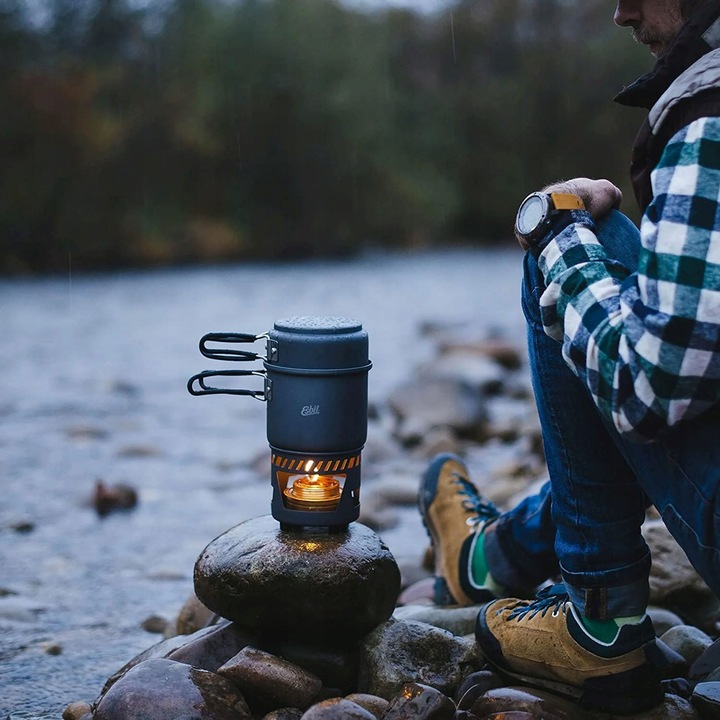 ESBIT KUCHENKA TURYSTYCZA COOKSET 985 ML Z PALNIKIEM SPIRYTUSOWYM