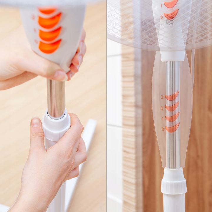 WENTYLATOR WIATRAK POKOJOWY WG50 BIAŁY ELDOM