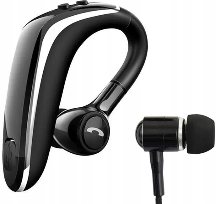 ZESTAW SŁUCHAWKOWY SŁUCHAWKA Bluetooth 2 TEL IPX4