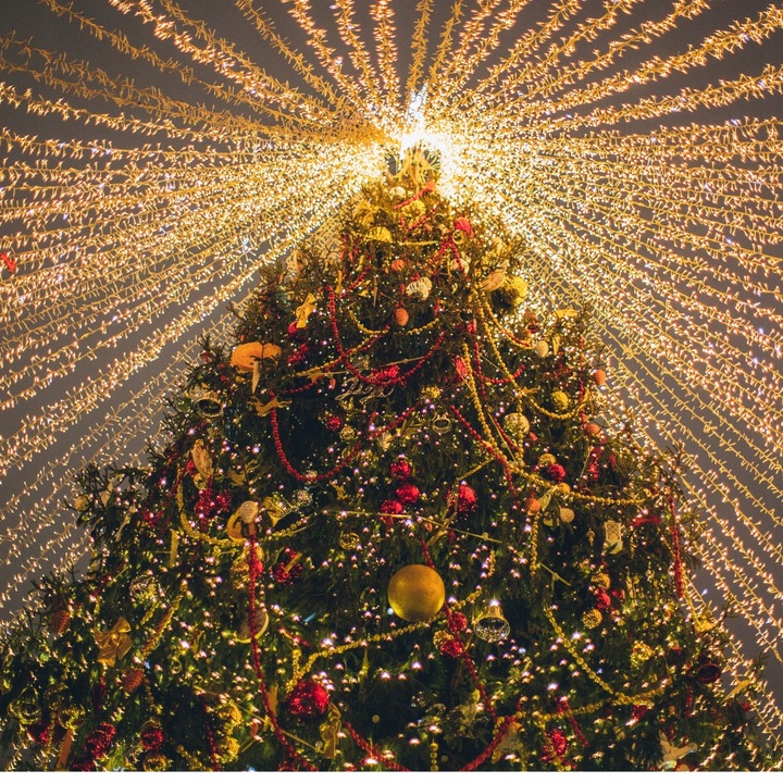 LAMPKI CHOINKOWE 500 LED ŚWIĄTECZNE ZEWNĘTRZNE WEWNĘTRZNE CIEPŁE BIAŁE 35m