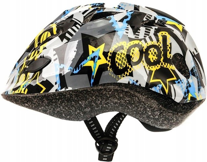 Kask Rowerowy Regulowany Dla Chłopca 48-52 cm