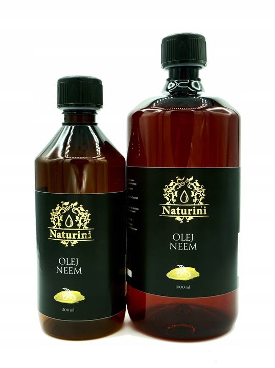 OLEJEK NEEM DO ROŚLIN NIERAFINOWANY NATURAL 500ml