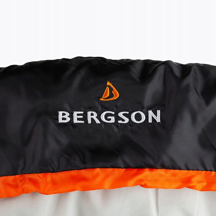 Śpiwór BERGSON Weekend 300 black 230 cm