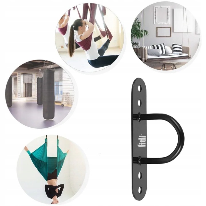 UCHWYT SUFITOWY ŚCIENNY Mocowanie do Huśtawki Pasów Liny Worka HAK NA SUFIT