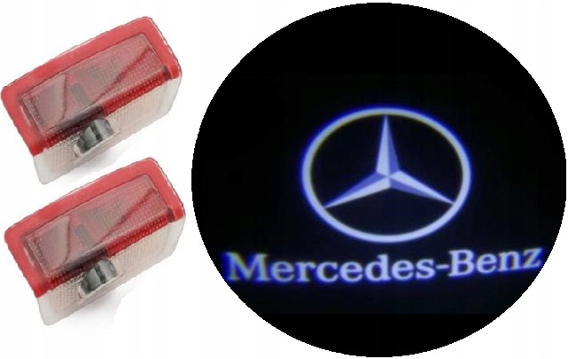 PROJEKTORY LED LAMPKI DRZWI MERCEDES C ML GL W212