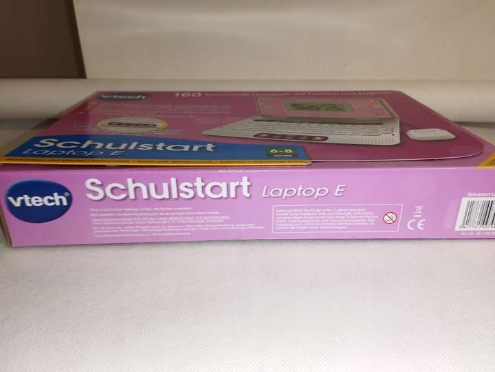 Komputerek dziecięcy edukacyjny VTECH Schulstart laptop angielski/niemiecki