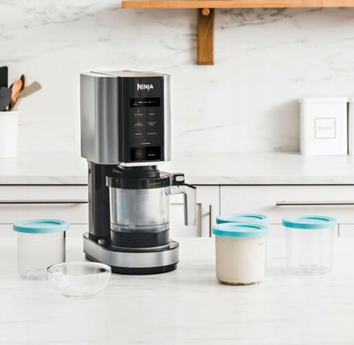 Ninja NC300EU szare Urządzenie Maszynka do lodów sorbetów