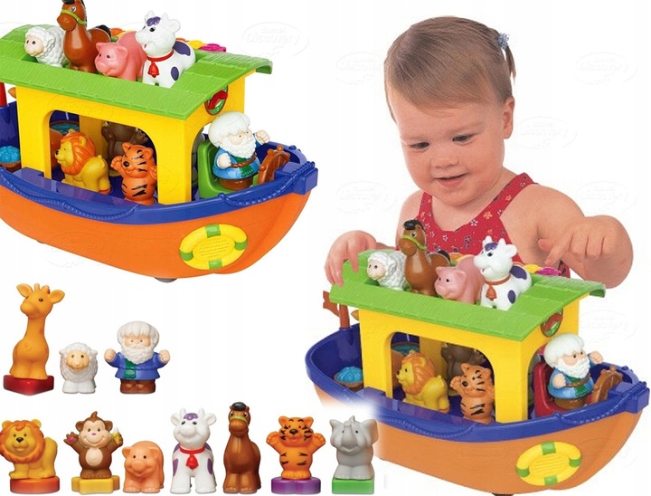 Dumel Arka Noego Interaktywna mówi PL Zwierzątka