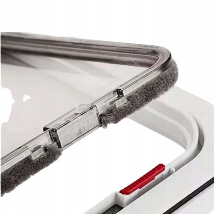 DRZWICZKI WAHADŁOWE DLA KOTA PSA DRZWI DWUSTRONNE Z KLAPĄ 4 SPOSOBY XL