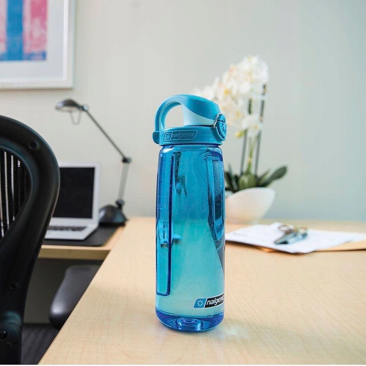 SZCZELNA BUTELKA BIDON NA WODĘ NALGENE OTF 0,7l 700ml SLATE BLUE NIEBIESKA
