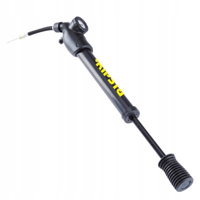 Pompka do sportów zespołowych Double action z manometrem i z wężykiem