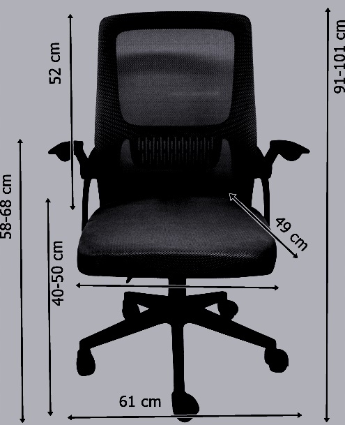 Fotel Obrotowy K6 Krzesło biurowe