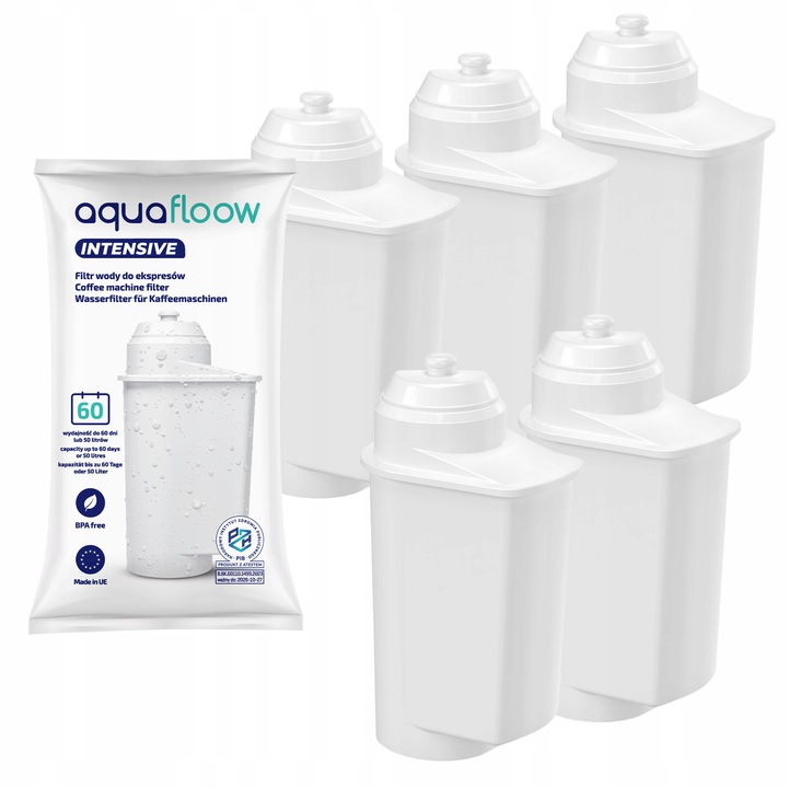 Filtr AquaFloow AF Intensive do Ekspresu SIEMENS EQ.3 5 6 7 8 9 / 5 wkładów