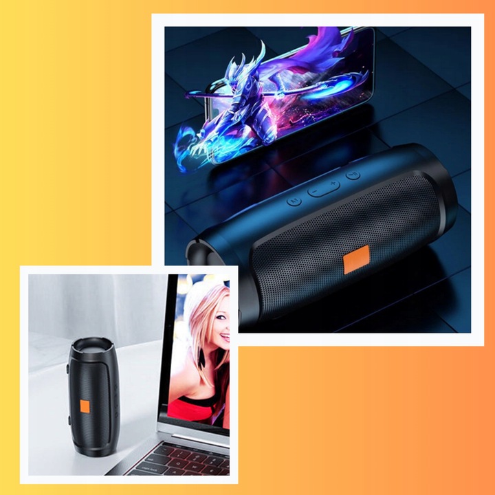 GŁOŚNIK BEZPRZEWODOWY BLUETOOTH BASS 40W