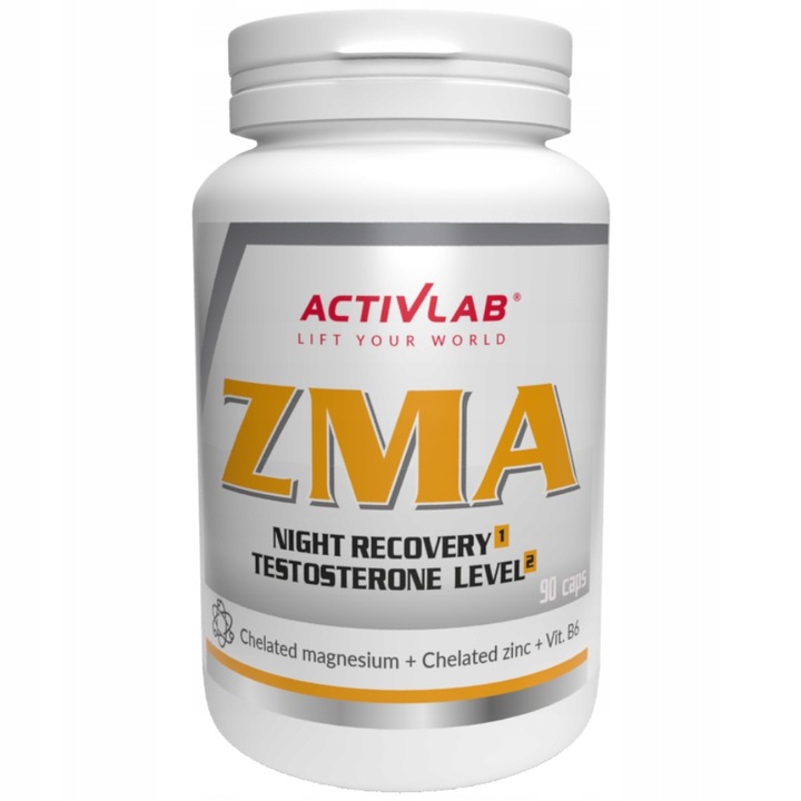 ACTIVLAB ZMA 180 KAPS MAGNEZ CYNK WITAMINA B6 SEN