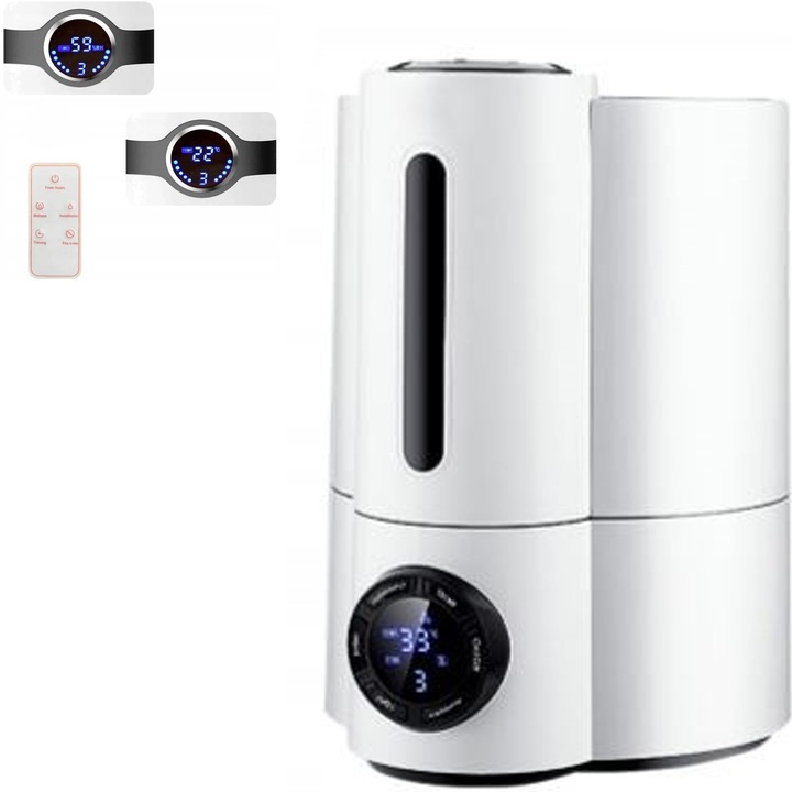 KLIMATYZATOR KLIMA PRZENOŚNY MOCNY MOBILNY 2,6kW +NAWILŻACZ ULTRADZIWIĘKOWY