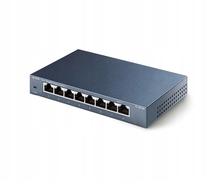 SWITCH TP-LINK TL-SG108 GIGABIT 8 PORTÓW