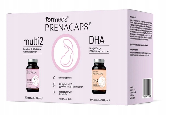 ForMeds PRENACAPS MULTI 2 +DHA MINERAŁY