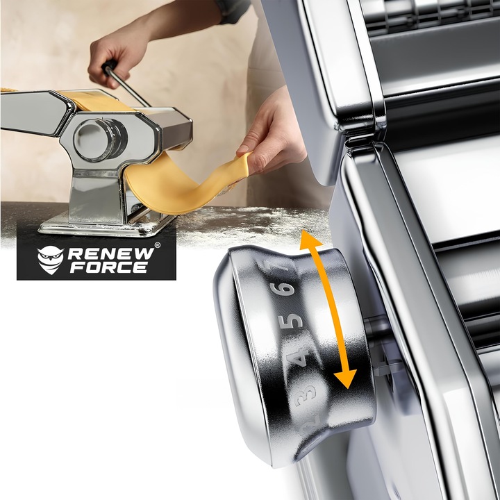 MASZYNKA DO MAKARONU I CIASTA RĘCZNA KRAJARKA KRAJALNICA STAL NIERDZEWNA XL