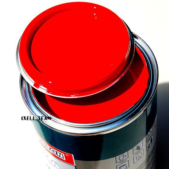 LAKIER BAZA DO AUT CZYSTO CZERWONA 1 L TROTON 734