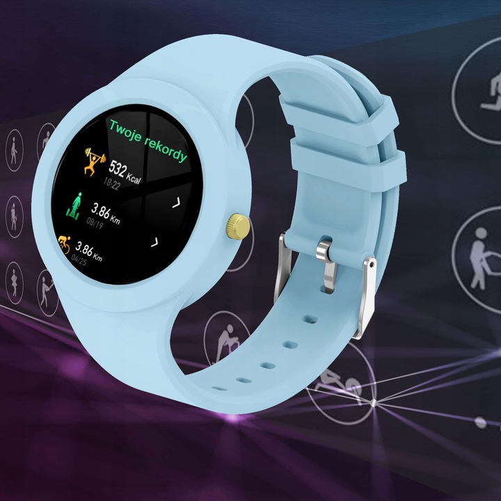 Zegarek dziecięcy SMARTWATCH GRAVITY dla dziewczynki + ODBIERANIE POŁĄCZEŃ