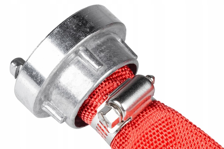 WĄŻ STRAŻACKI 1"30m do pompy wody szamba MOCNY TRWAŁY wąż parciany 2 złącza