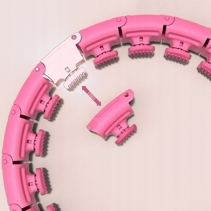 Smart HULA HOOP odchudzające SMART z licznikiem i obciążnikiem RÓŻNE KOLORY