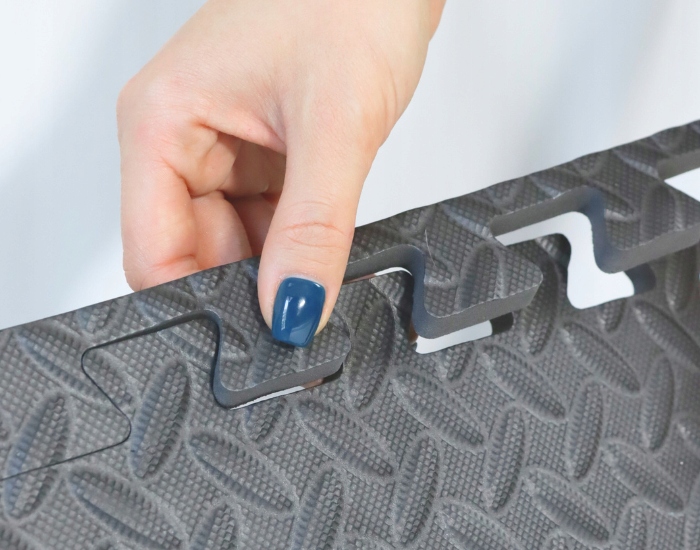 MATA PUZZLE POD SPRZĘT DO ĆWICZEŃ 12 SZT 4,32m2 OCHRONNA PODŁOGA NA SIŁOWNI