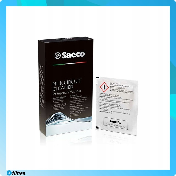 Środek do czyszczenia obiegu mleka 6 saszetek do ekspresu Saeco CA6705