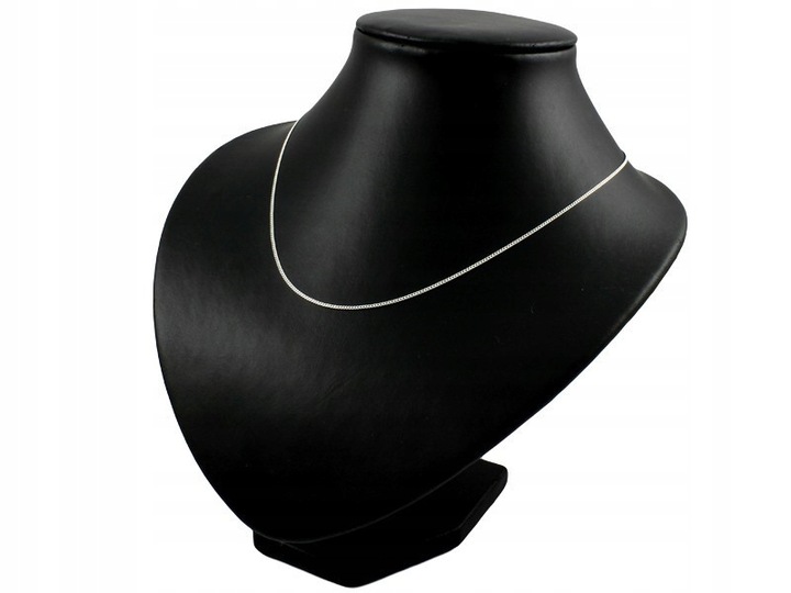 Zestaw komunijny krzyżyk i łańcuszek 45cm 925 Komunia Chrzest