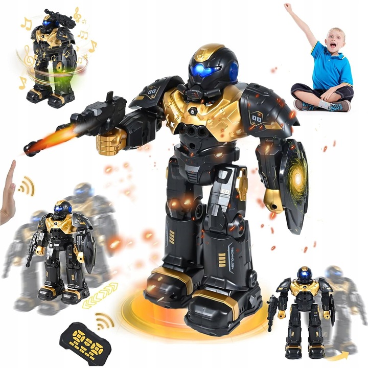 INTELIGENTNY ROBOT RC ZDALNIE STEROWANY TAŃCZY DLA DZIECI Z SENSOREM GESTÓW