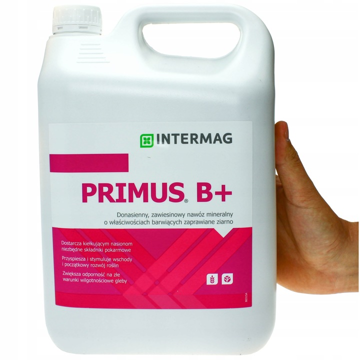 SARFUN 025 FS 5L ZAPRAWA GRZYBOBÓJCZA ZBOŻA + PRIMUS B+ 5L NAWÓZ DONASIENNY