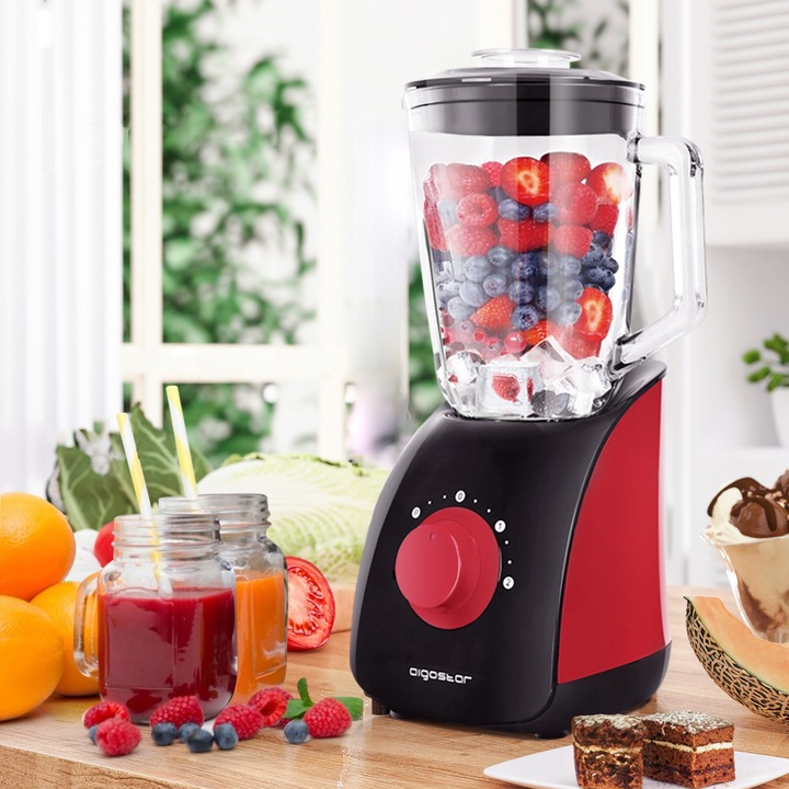 Blender kielichowy Aigostar MOCNY 750 W kruszy LÓD