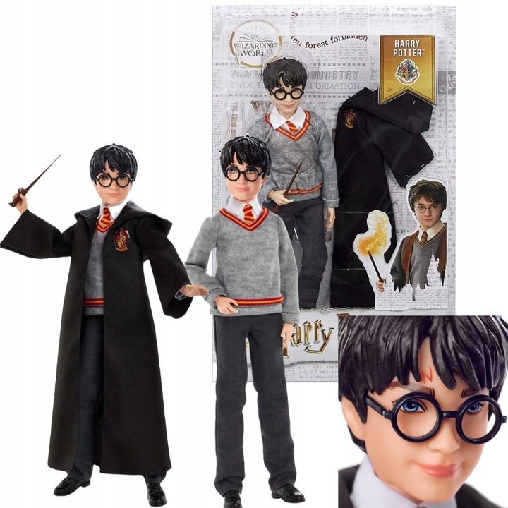 HARRY POTTER LALKA HARRY STRÓJ HOGWART FYM50 MATTEL