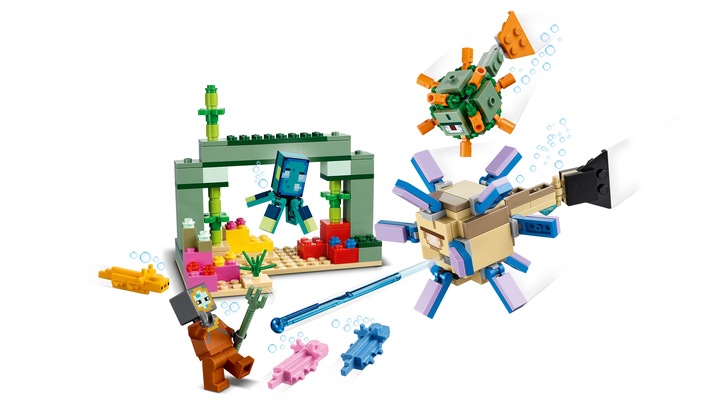 LEGO Minecraft 21180 Walka ze strażnikami