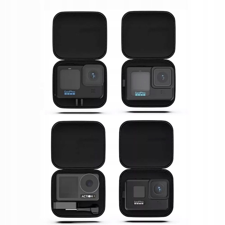 Etui Walizka Futerał Pokrowiec CASE do Kamer GoPro 12 11 10 9 DJI ACTION 4