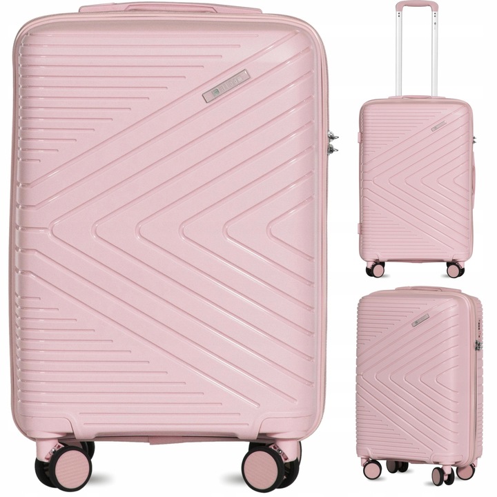 WALIZKA M MAŁA "20" PODRĘCZNA KABINOWA PP NA KÓŁKACH TWARDA BLOOM 6 KOLORÓW