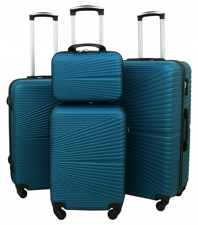 ZESTAW WALIZEK 4w1 WALIZKA PODRÓŻNA NA KÓŁKACH GRAVITT 1203