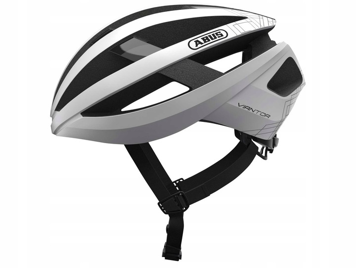 Kask rowerowy Abus Viantor szosa gravel biały r. L 56-61 cm