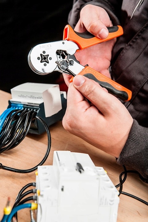 ZACISKARKA TULEJEK PRASKA DO KABLI NEO 01-507